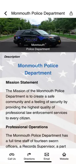 Game screenshot Monmouth Police Department apk