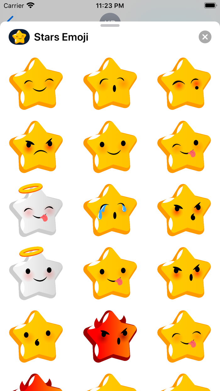 Magic Stars Emoji