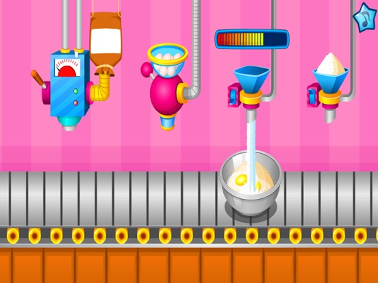 Cooking colorful cupcakes game screenshot 2