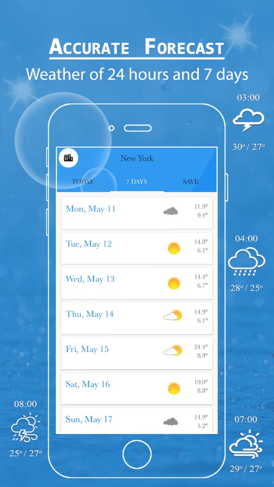 Daily Weather Forecast App for iPhone - Free Download Daily Weather ...