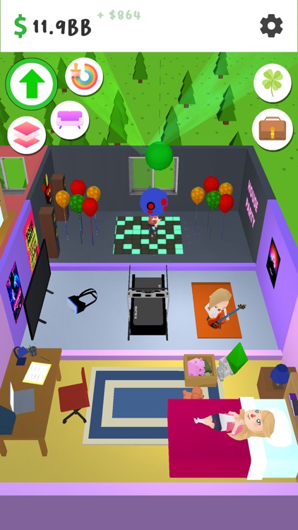 Idle Home Living 3D screenshot-3