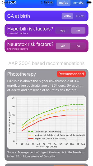 Bilirubin: Bilitool Bili Tool screenshot 2