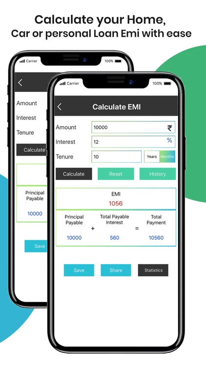 EMI, GST & Loan Calculator screenshot-3