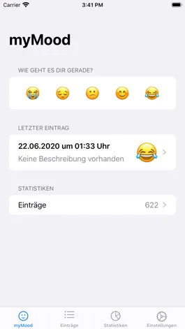 Game screenshot myMood: Stimmungstagebuch mod apk