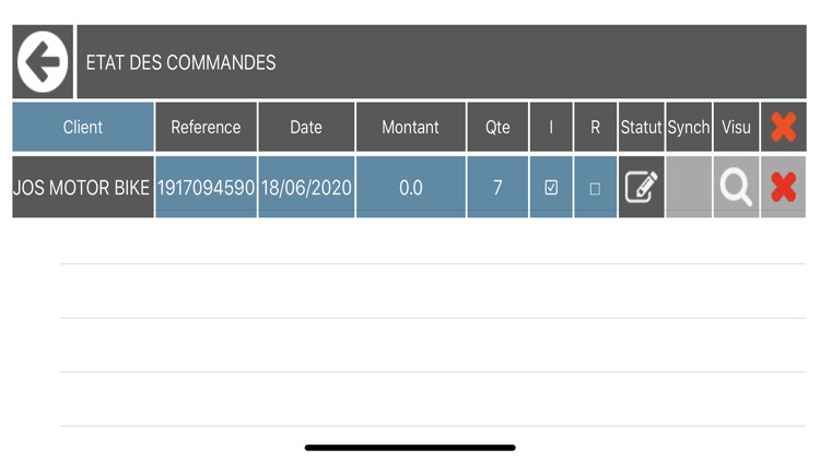 B2B MOBILE RETAIL ORDER