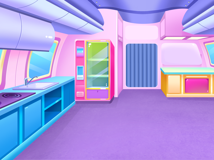 Modern Train Washing Salon
