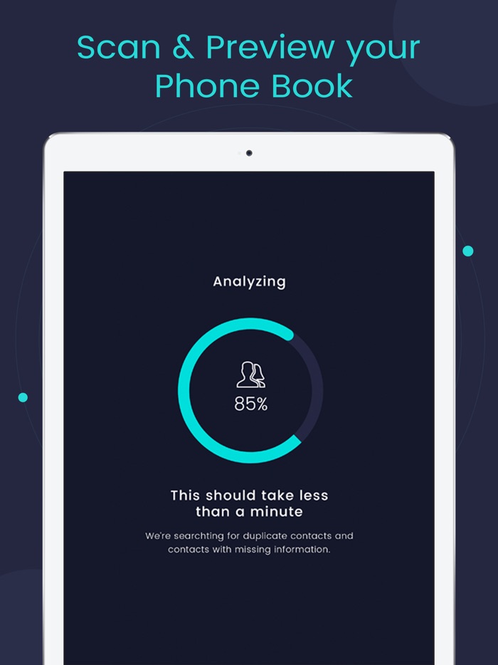 Duplicate Contacts Cleaner App