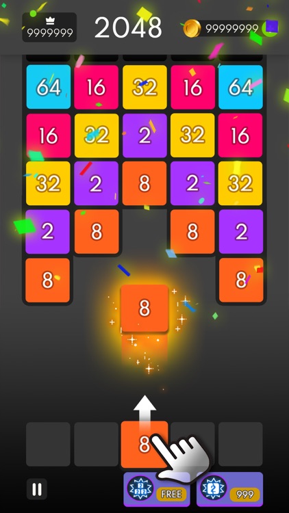 Shoot & Merge - Number Puzzle