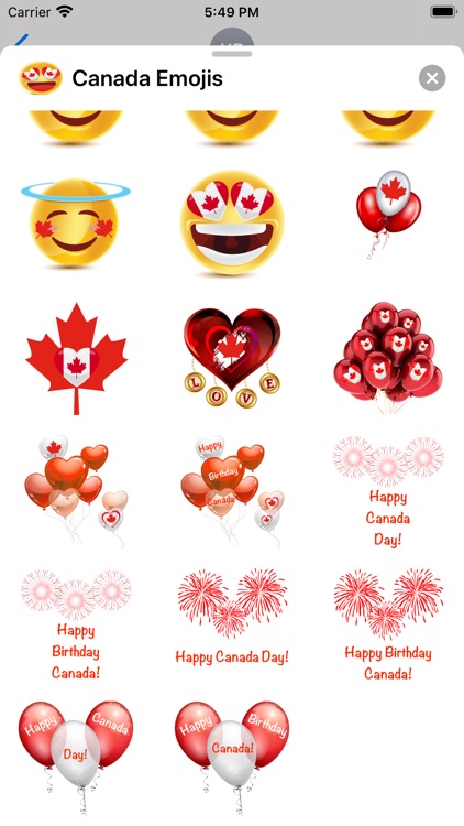 Canada Emojis screenshot-8