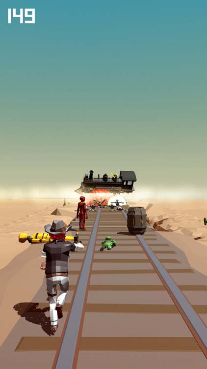 Cowboy vs Robots screenshot-3