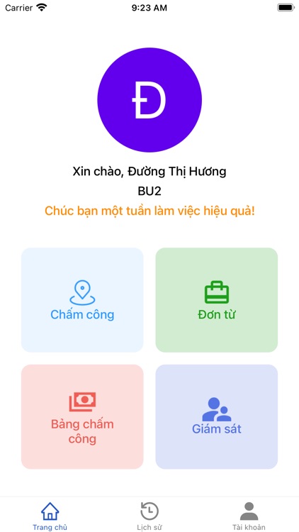 Chấm công online