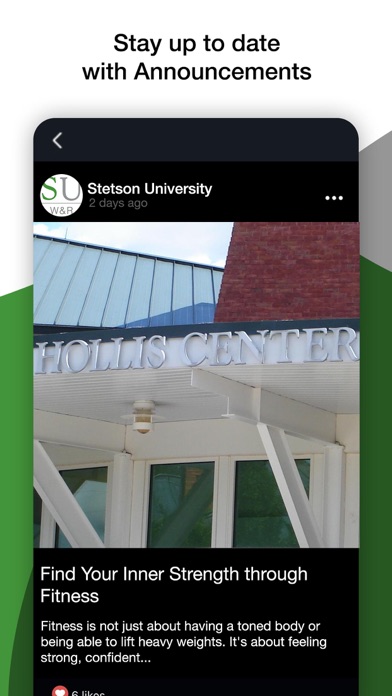 Stetson University W&R screenshot 4