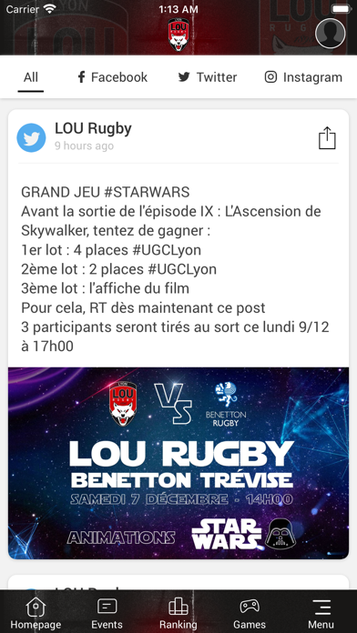 LOU Rugby - Appli officielle screenshot 3