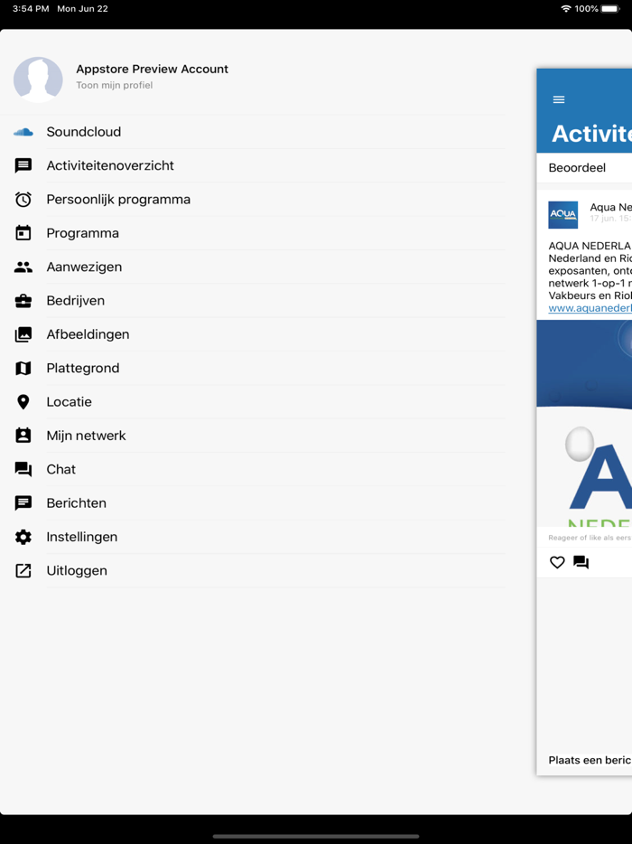 AQUA NEDERLAND DIGITAAL App