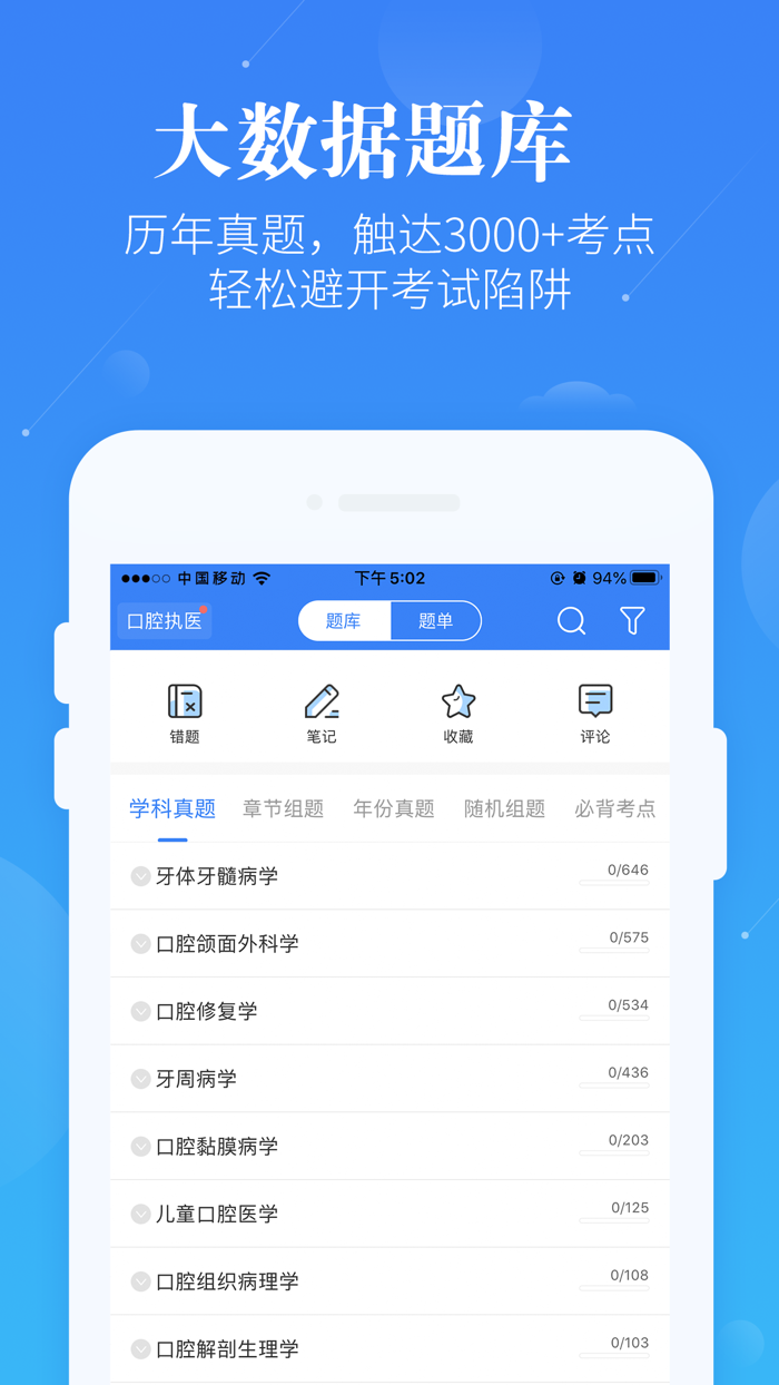 口腔考研/执医合并版