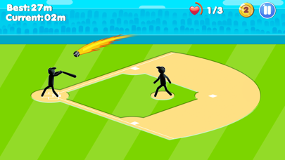 Stickman Baseball Star screenshot 2