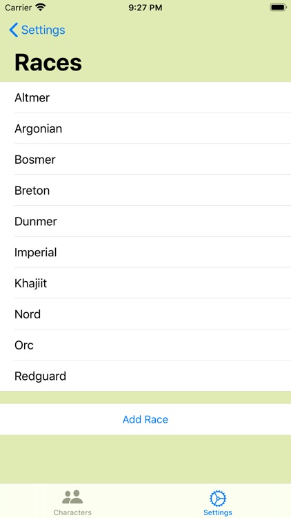 Character Attribute Record screenshot-4