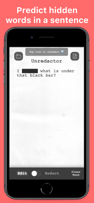 Unredactor