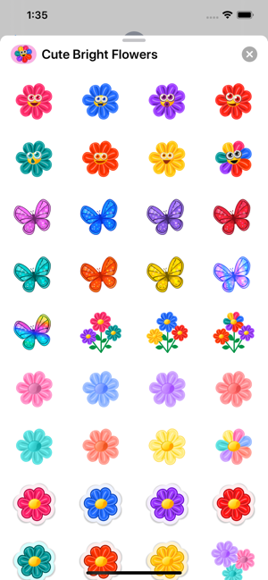 Flowers and Butterflies