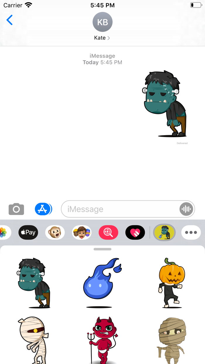 Horror Monster Stickers