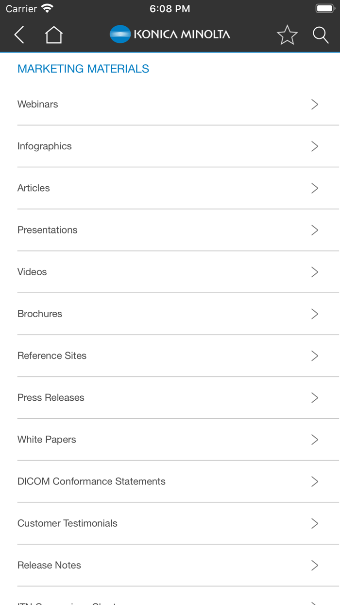 Konica Minolta Sales App