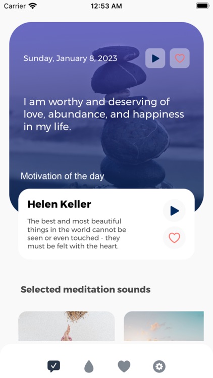 Affirmation of the Day