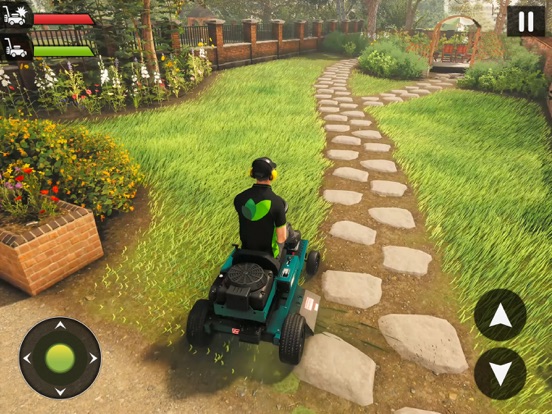 Screenshot #4 pour Jeu de tonte de gazon