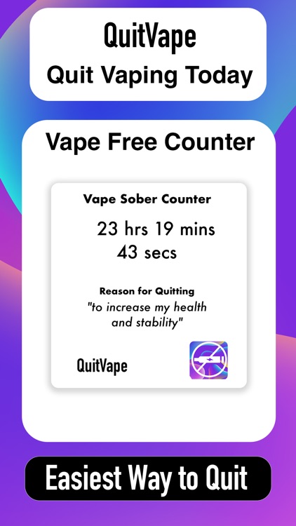 QuitVape: Quit Vaping Tracker