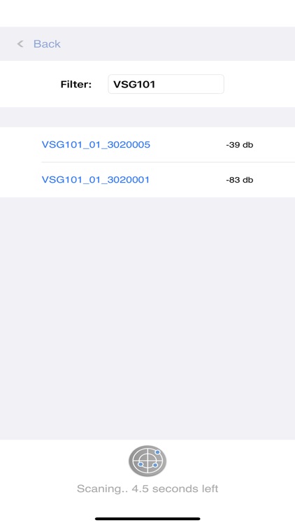 VSG101 Setting