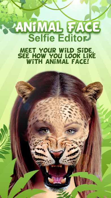 How to cancel & delete Animal Face Selfie Editor Snap Stickers Photo App from iphone & ipad 1