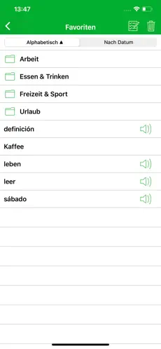 Captura 5 Diccionario Alemán PONS iphone