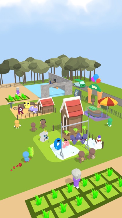 Idle ABC Zoo: Funny Friends screenshot-3