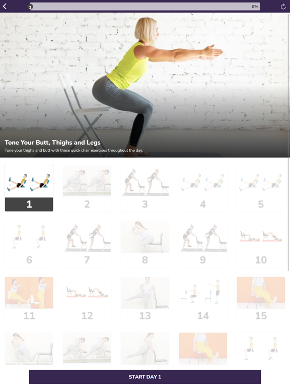 Chair Exercises - Sit & Be Fit screenshot 3