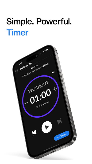 SwolTime - Workout Timerのおすすめ画像1