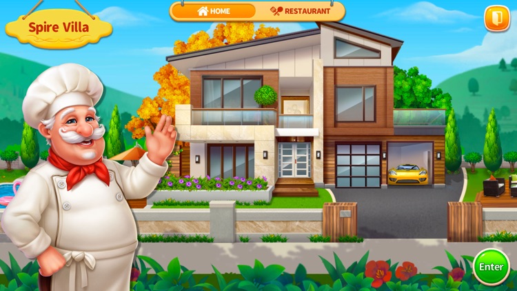 Cooking Home: Restaurant Games