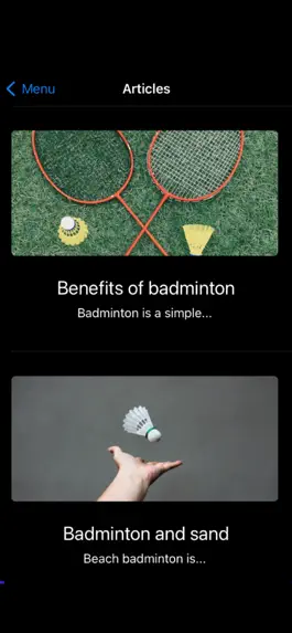 Game screenshot Badminton training program mod apk