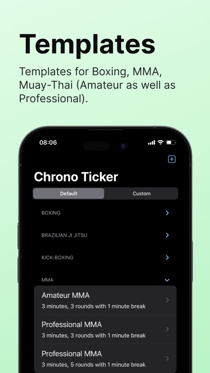 Chrono Ticker