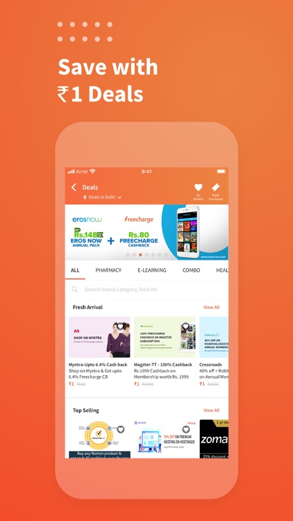 Freecharge: Payments & Finance screenshot-3