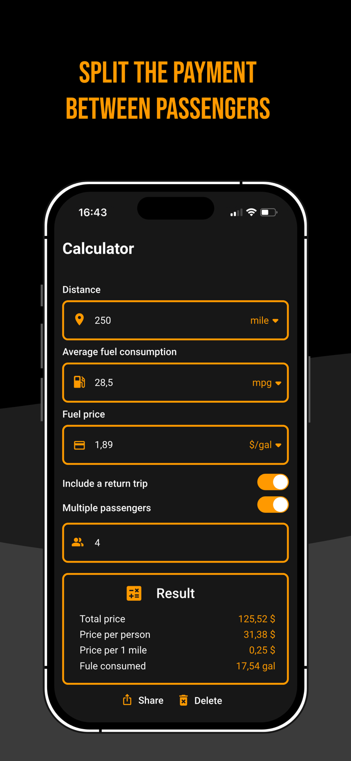 Fuel Calculator - Pro