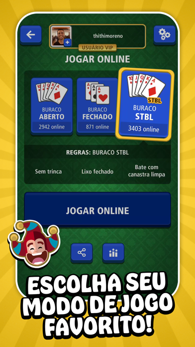 Buraco Italiano Mano a Mano Online grátis - Jogos de Cartas