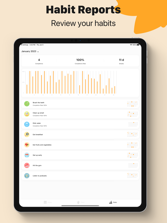 Habit Tracker  Daily Planner