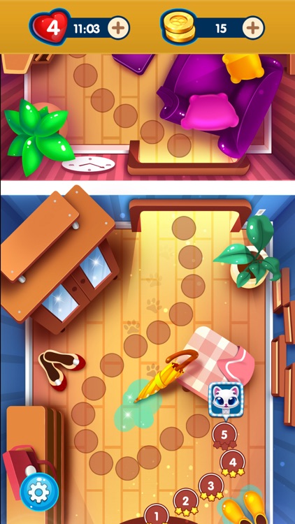 Kitty Blocks - Match 3 Puzzles