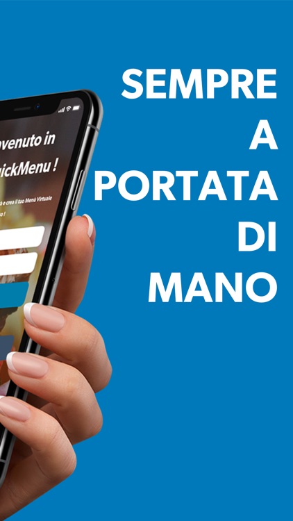 QuickMenù - Il tuo nuovo Menù