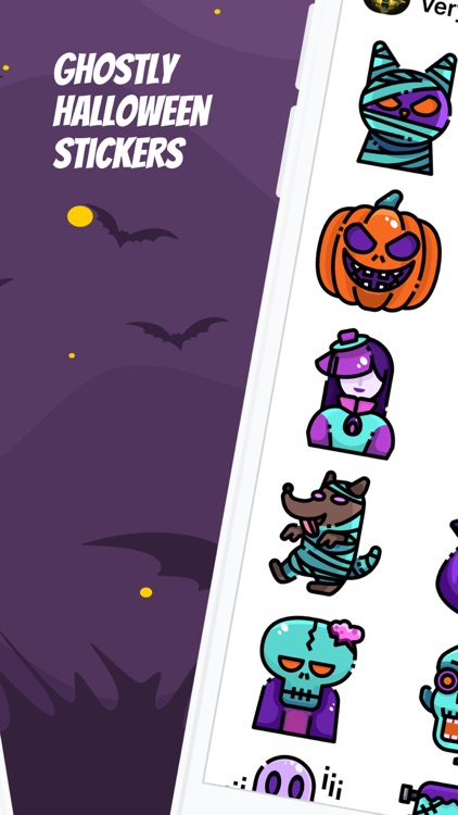 Very Scary Halloween Stickers