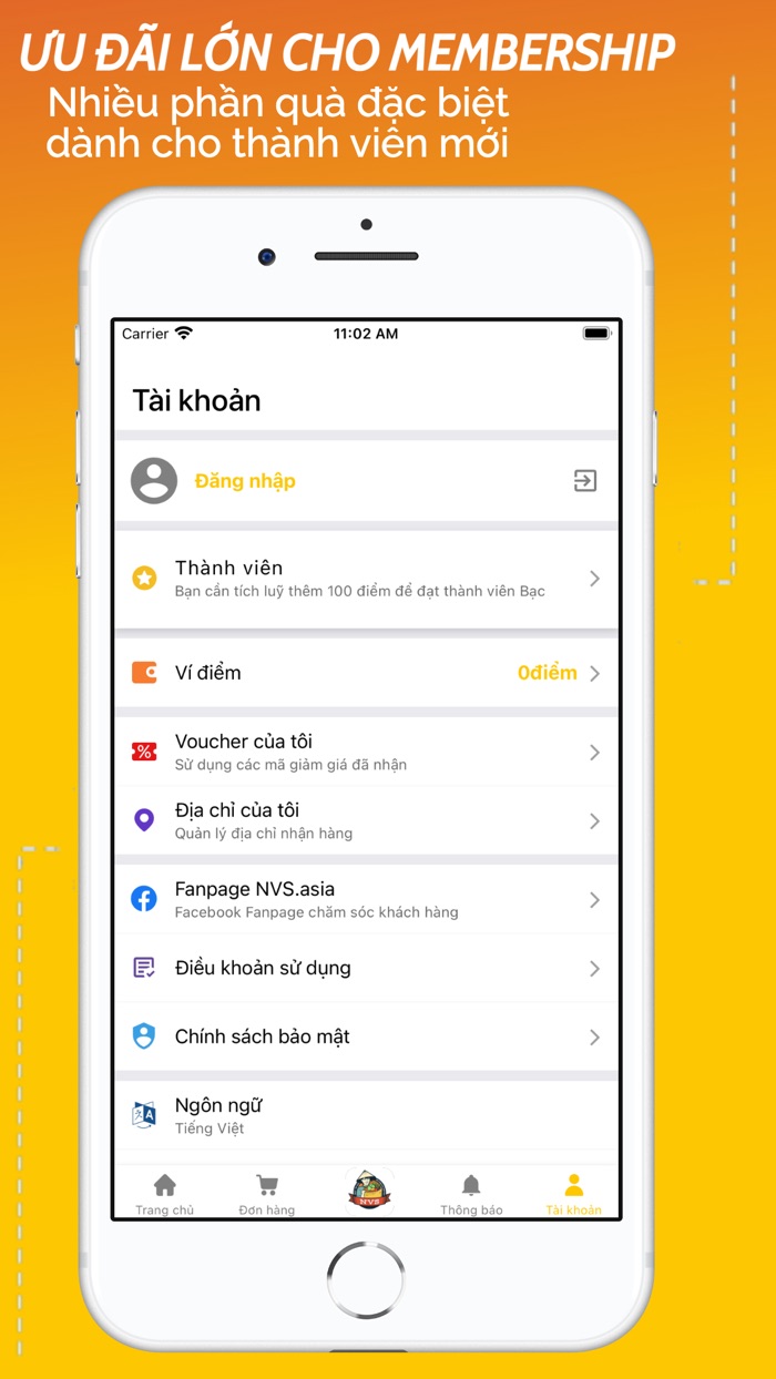 NVS - Nông sản ngon lành