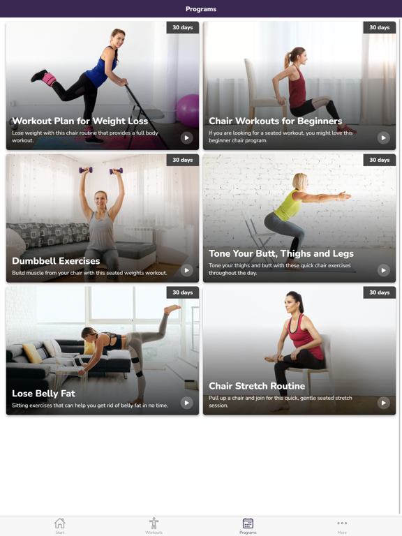 Chair Exercises - Sit & Be Fit screenshot 2