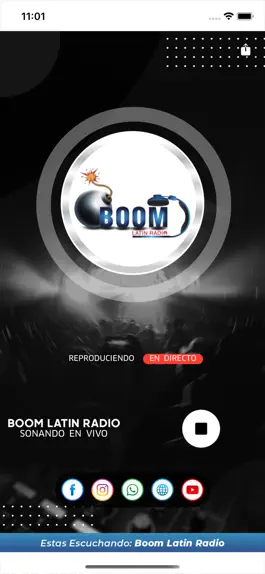 Game screenshot Boom Latin Radio Oficial apk