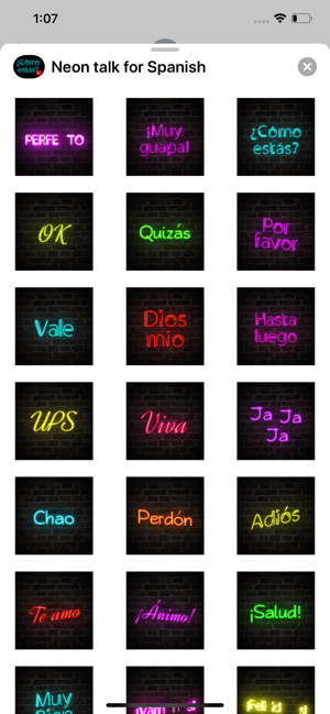 Neon talk for Spanish(圖3)-速報App