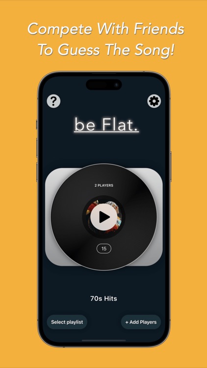 be Flat • Party Game