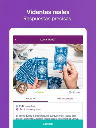 Captura 3 Fortunica – Tarot y amor iphone